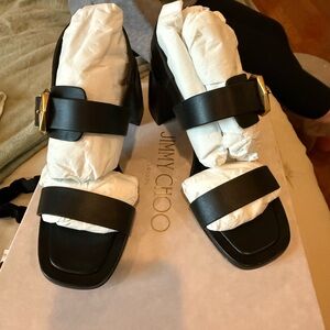 Jimmy Choo Black Women's Sandals